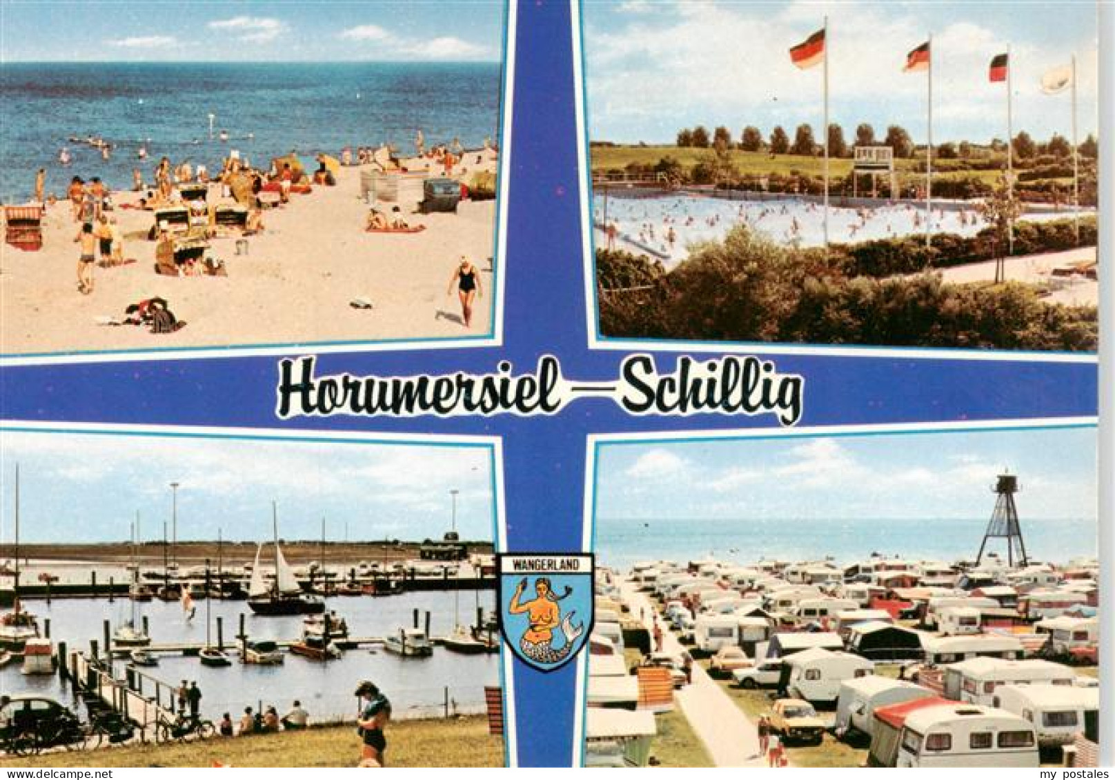 73918852 Schillig Horumersiel Nordseebad Strandpartie Freibad Yachthafen Camping - Wangerland