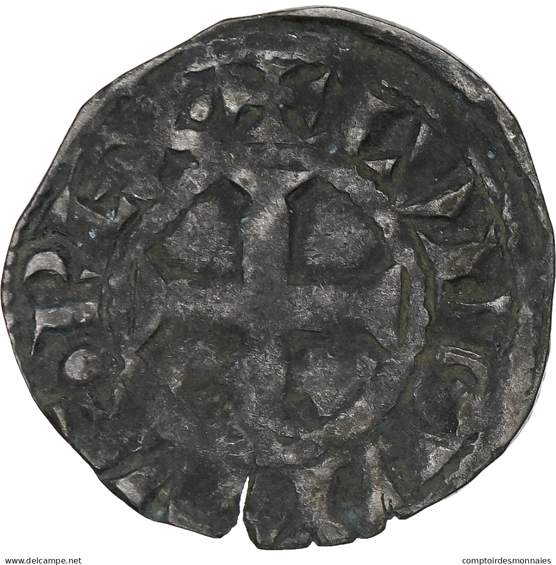 France, Louis VIII-IX, Denier Tournois, 1223-1244, Billon, TB, Duplessy:187 - 1223-1226 Luigi VIII Il Leone