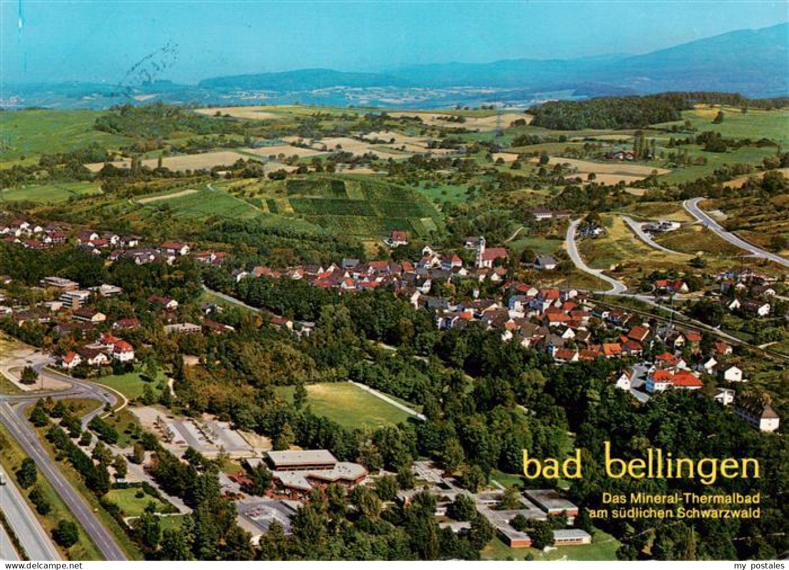 73878381 Bad Bellingen Fliegeraufnahme Bad Bellingen - Bad Bellingen