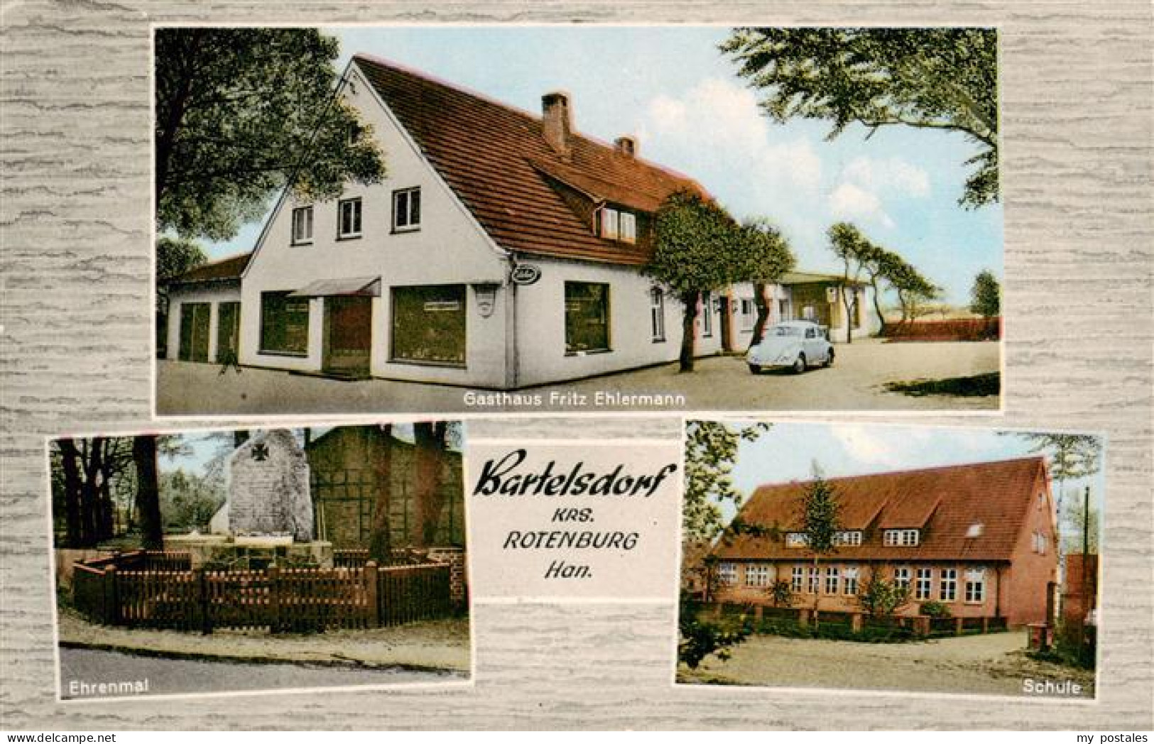 73878062 Rotenburg Wuemme Gasthaus Fritz Ehlermann Ehrenmal Schule Rotenburg Wue - Rotenburg