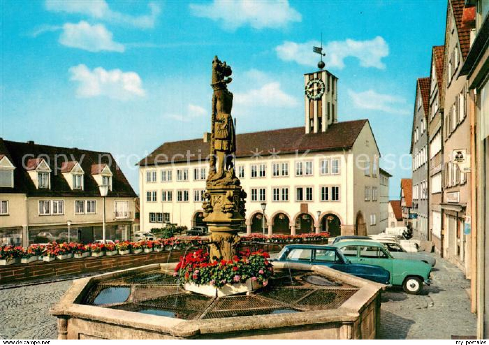 73771059 Boeblingen Marktplatz Mit Rathaus Und Brunnen Boeblingen - Boeblingen