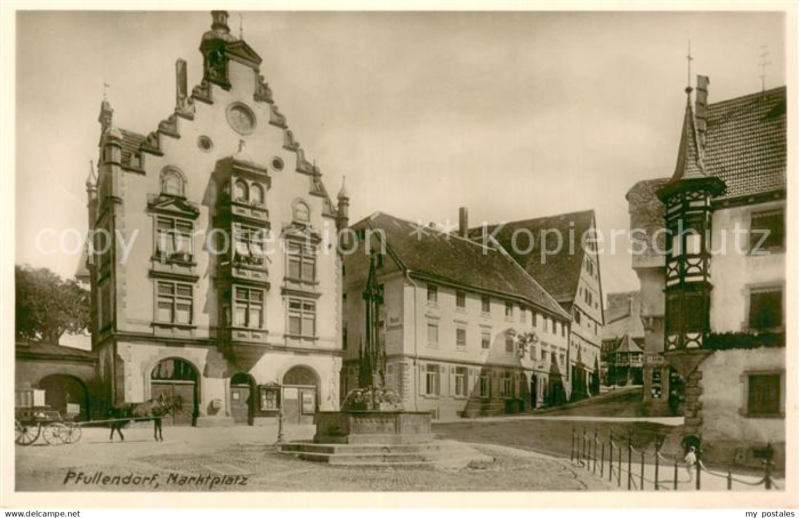 73770371 Pfullendorf Marktplatz Rathaus Brunnen Pfullendorf - Pfullendorf