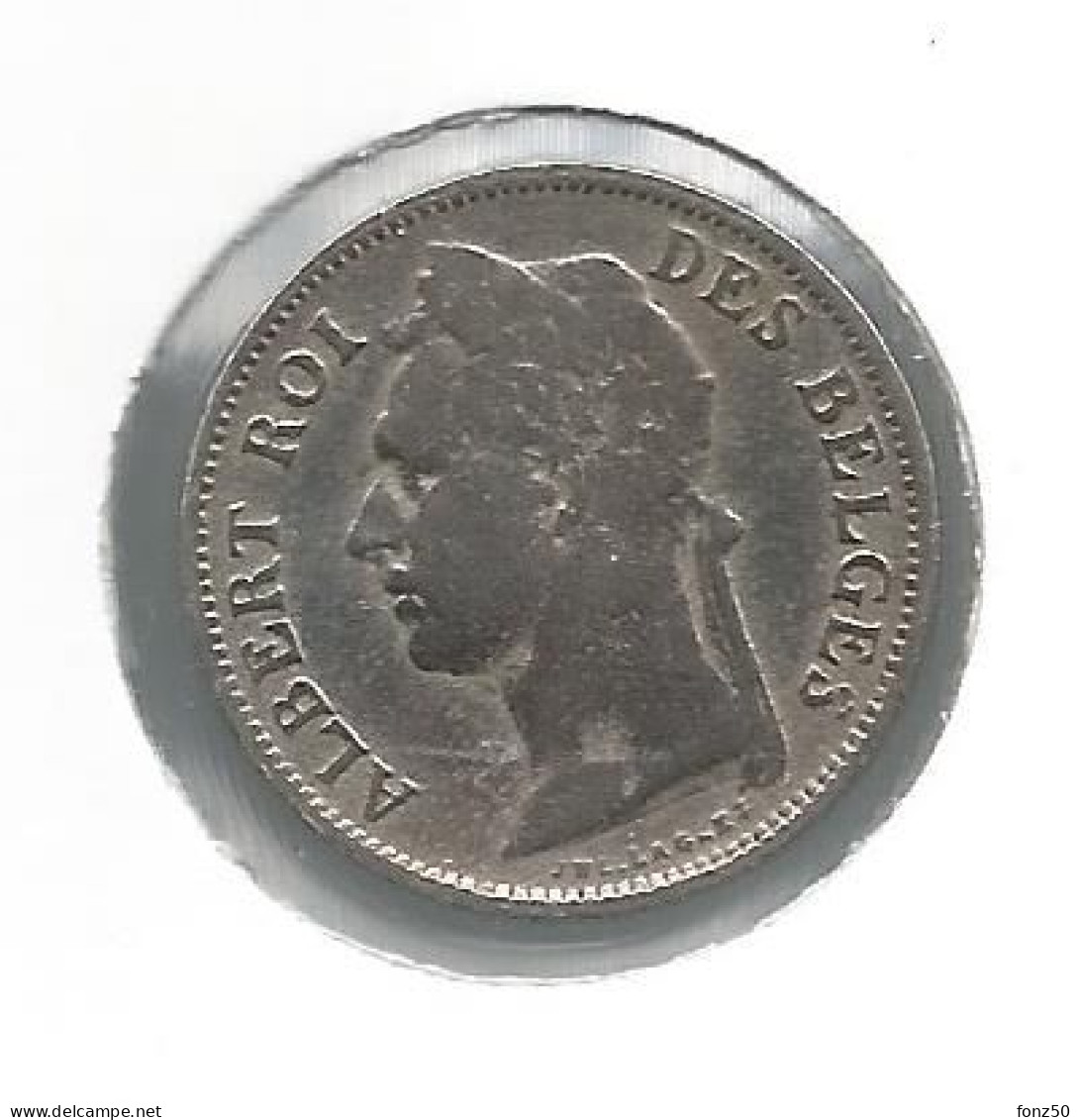 CONGO - ALBERT II * 50 Centiem 1921 Frans * Prachtig * Nr 12639 - 1910-1934: Albert I