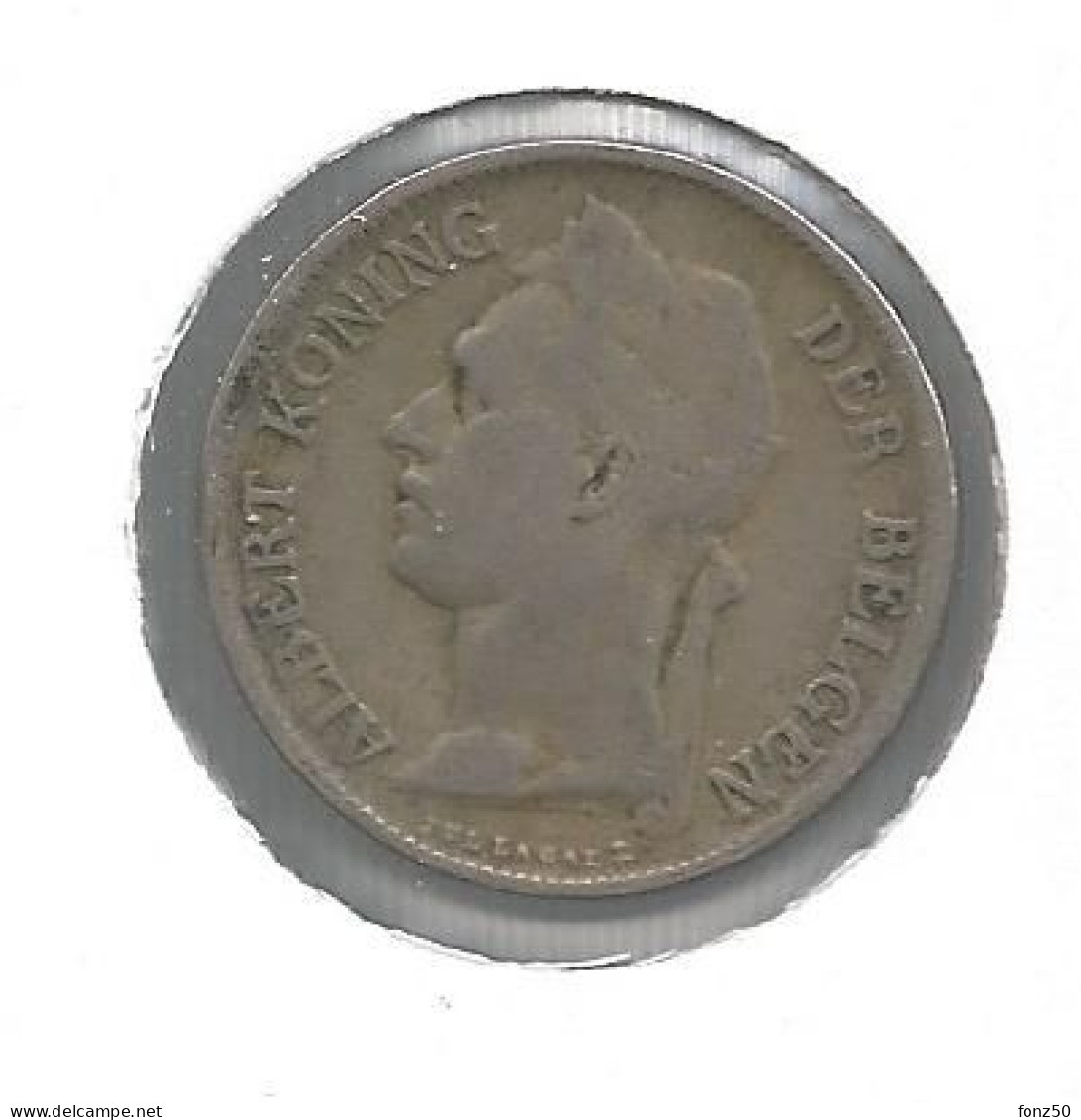 CONGO * ALBERT I * 50 Centiem 1923 Vlaams * Nr 12646 - 1910-1934: Albert I