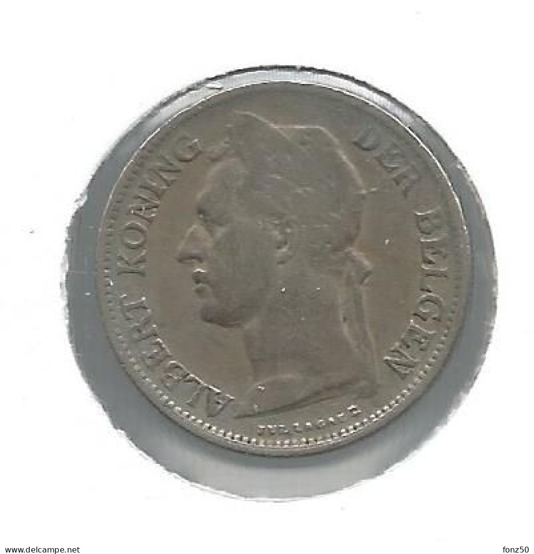 CONGO - ALBERT II * 50 Centiem 1925 Vlaams * Nr 12651 - 1910-1934: Alberto I