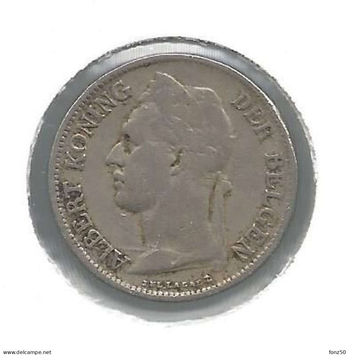 CONGO - ALBERT II * 50 Centiem 1926 Vlaams * Nr 12652 - 1910-1934: Albert I