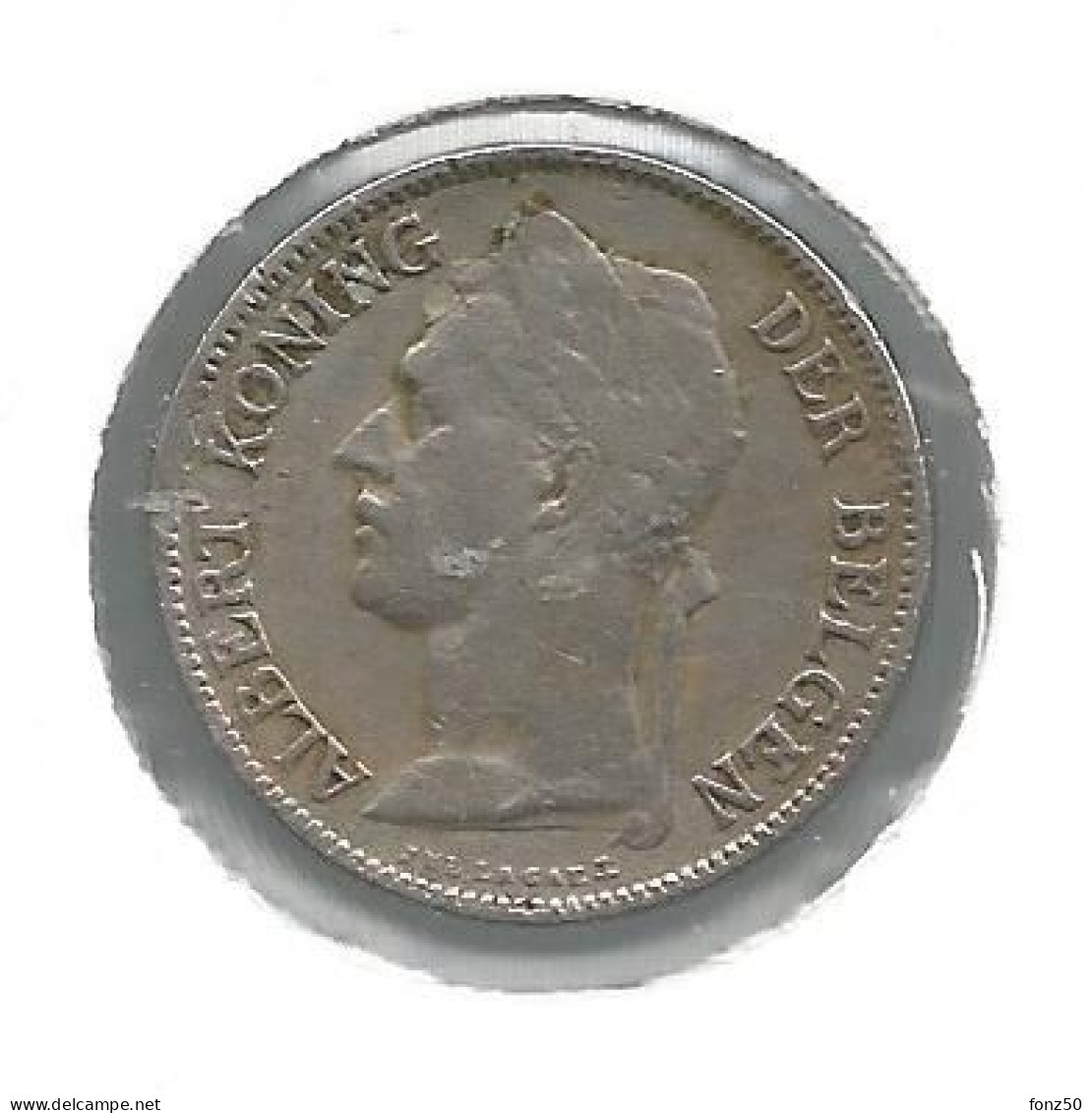 CONGO - ALBERT II * 50 Centiem 1926 Vlaams * Nr 12653 - 1910-1934: Albert I