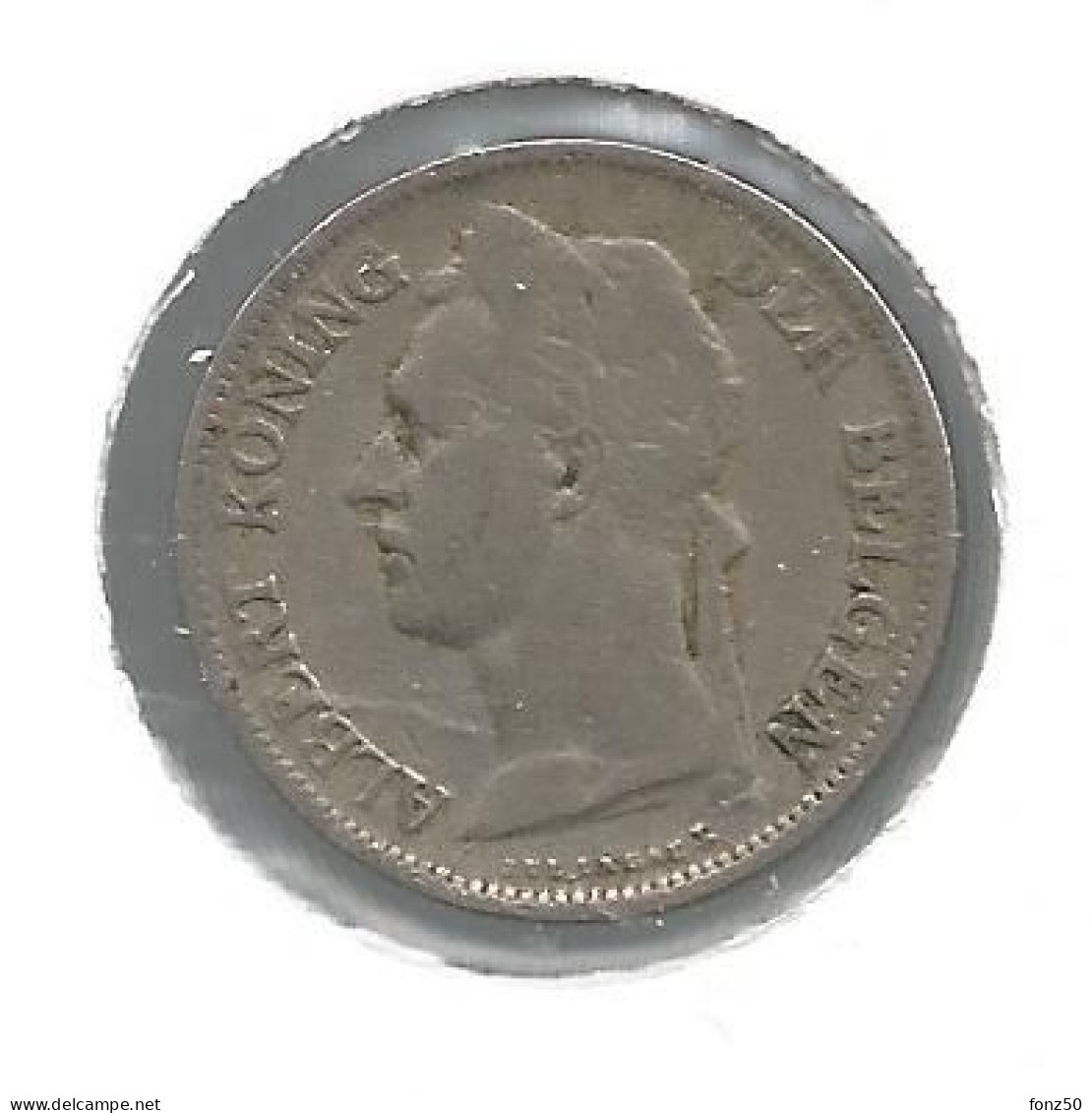 CONGO - ALBERT II * 50 Centiem 1926 Vlaams * Nr 12654 - 1910-1934: Alberto I