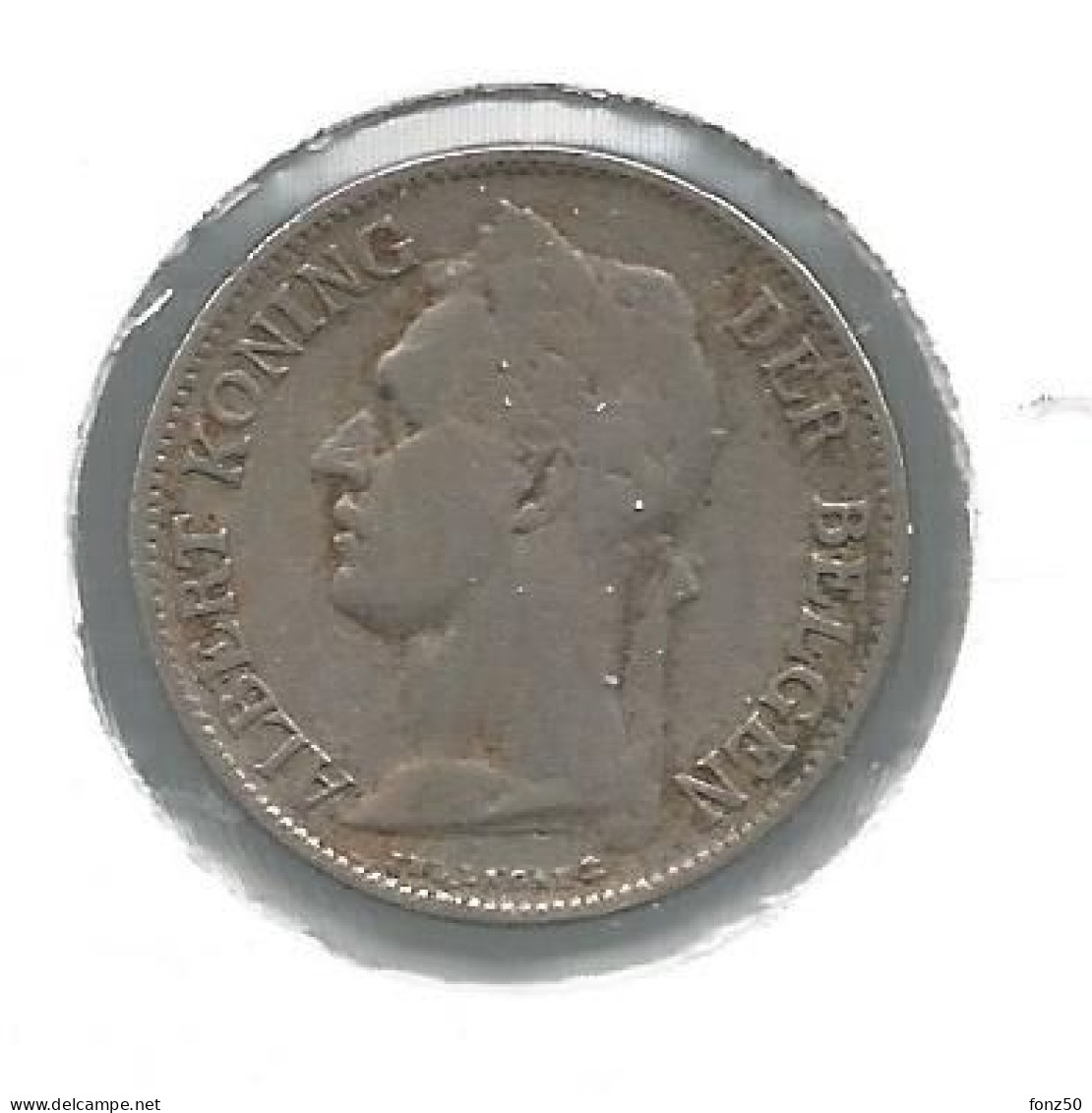 CONGO - ALBERT II * 50 Centiem 1926 Vlaams * Nr 12656 - 1910-1934: Alberto I