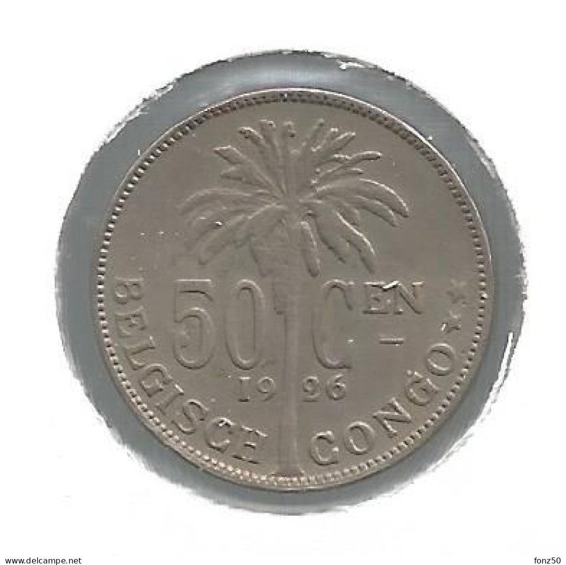 CONGO - ALBERT II * 50 Centiem 1926 Vlaams * Prachtig * Nr 12658 - 1910-1934: Albert I.