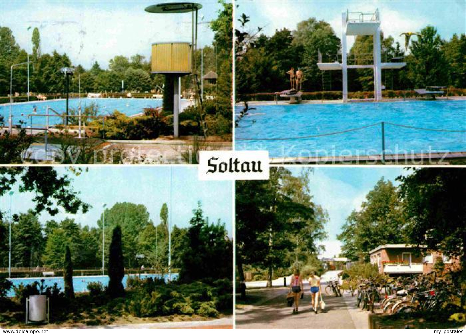 72687339 Soltau Schwimmbad Freibad Sprungturm Soltau - Soltau