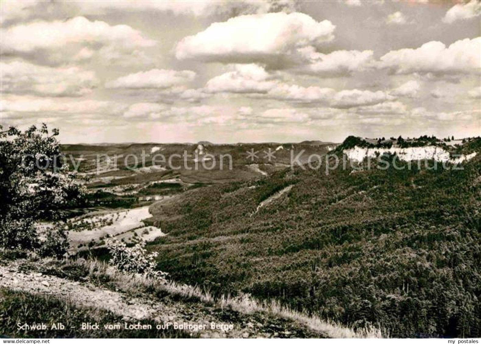 72686436 Balingen Blick Vom Lochen Auf Balinger Berge Schw?bische Alb Balingen - Balingen