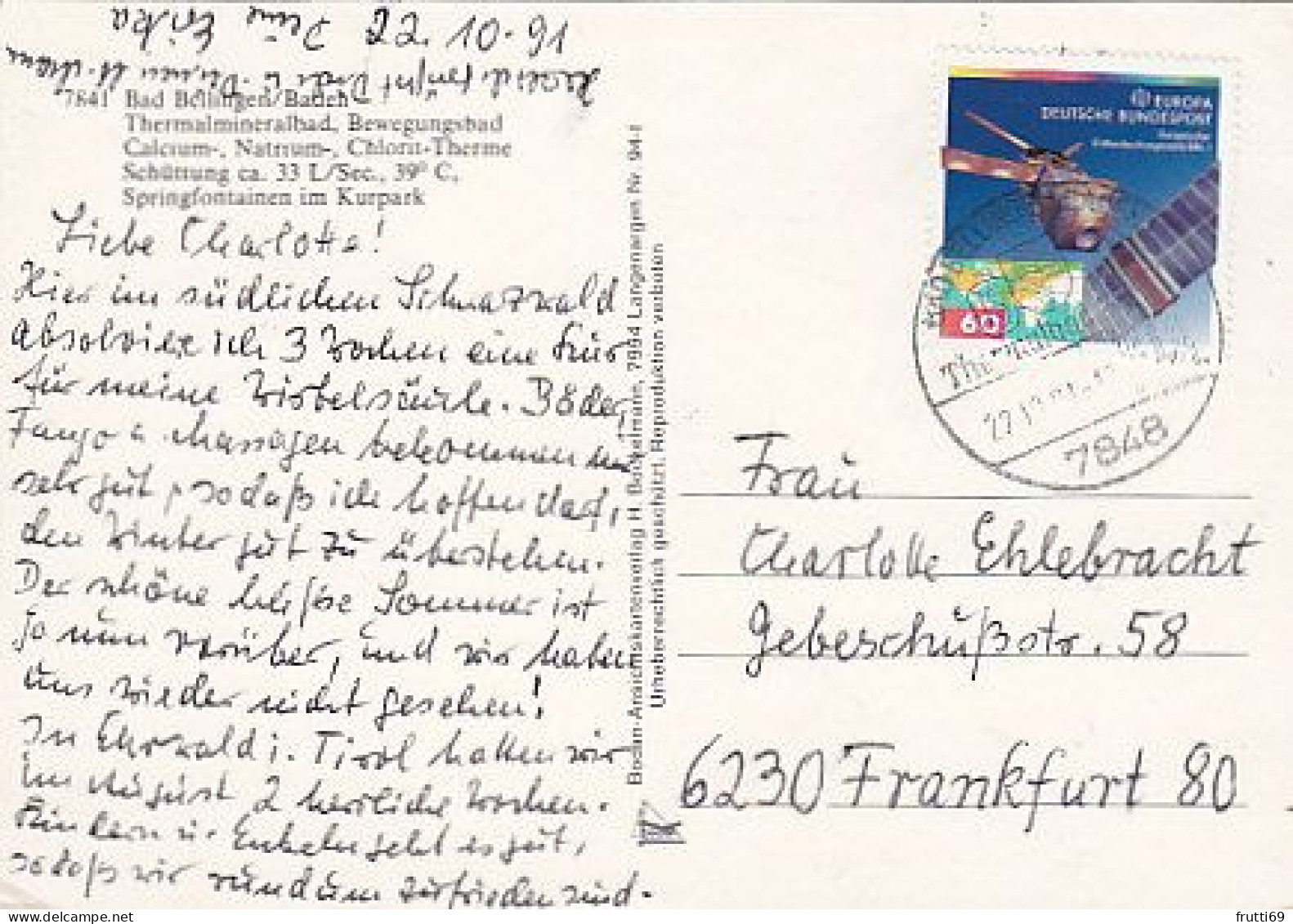 AK 202825 GERMANY - Bad Bellingen - Bad Bellingen