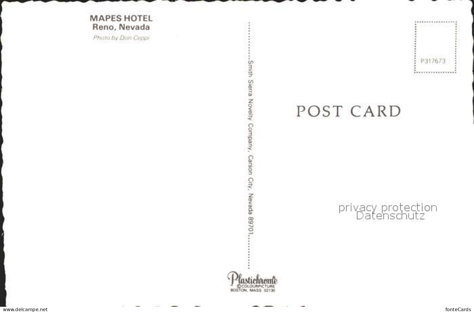 71859427 Reno_Nevada Mapes Hotel - Altri & Non Classificati