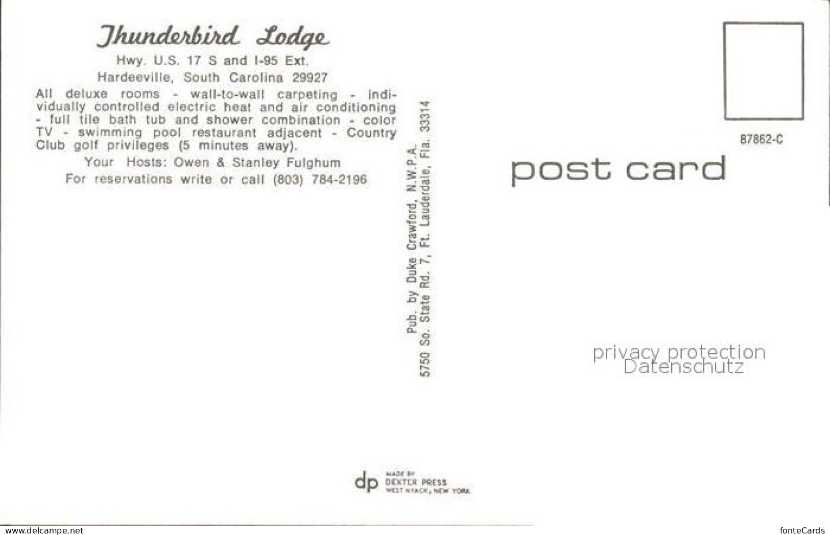 71859213 Hardeeville Thunderbird Lodge - Other & Unclassified
