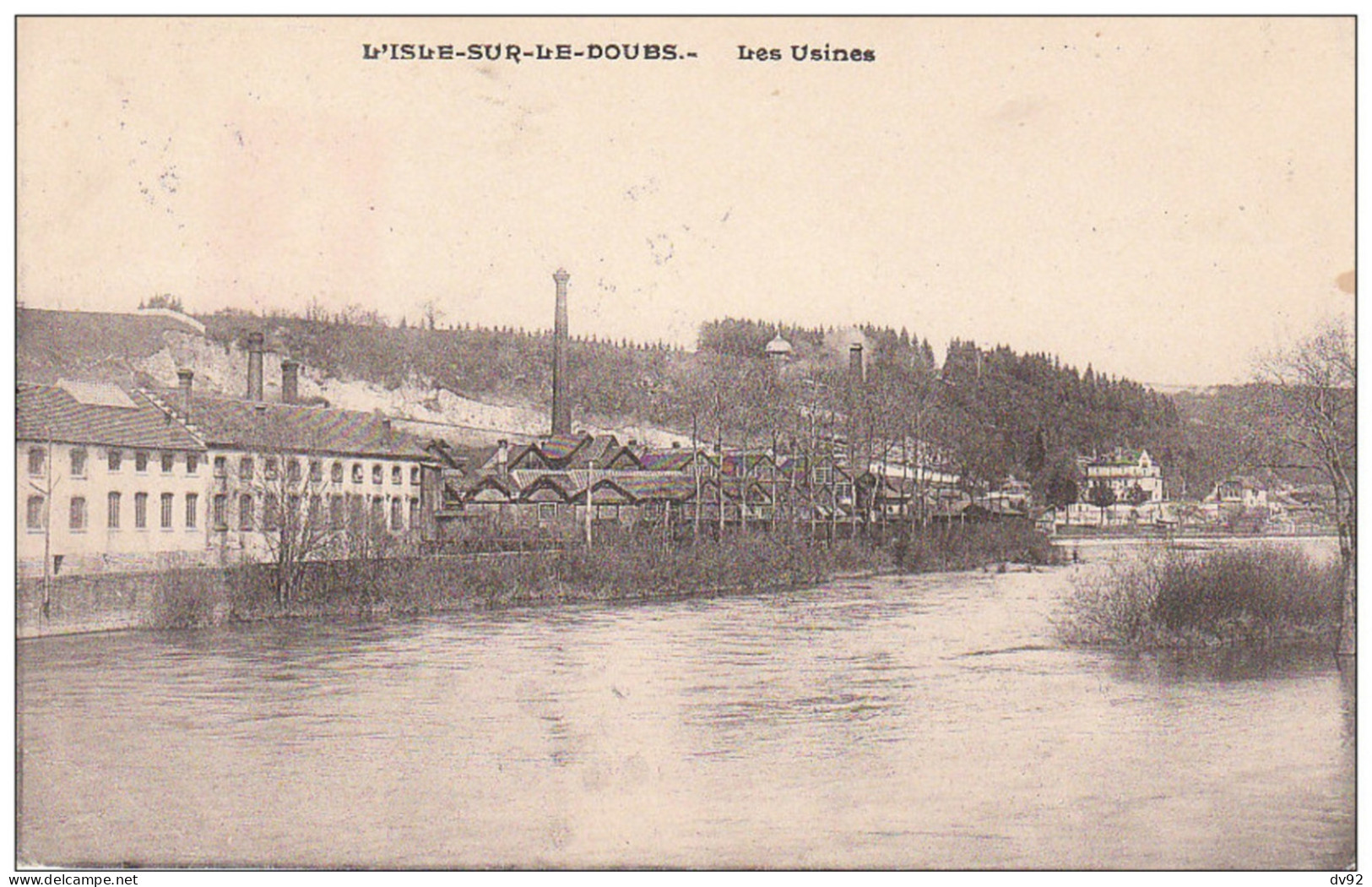 DOUBS ISLE SUR LE DOUBS LES USINES - Isle Sur Le Doubs