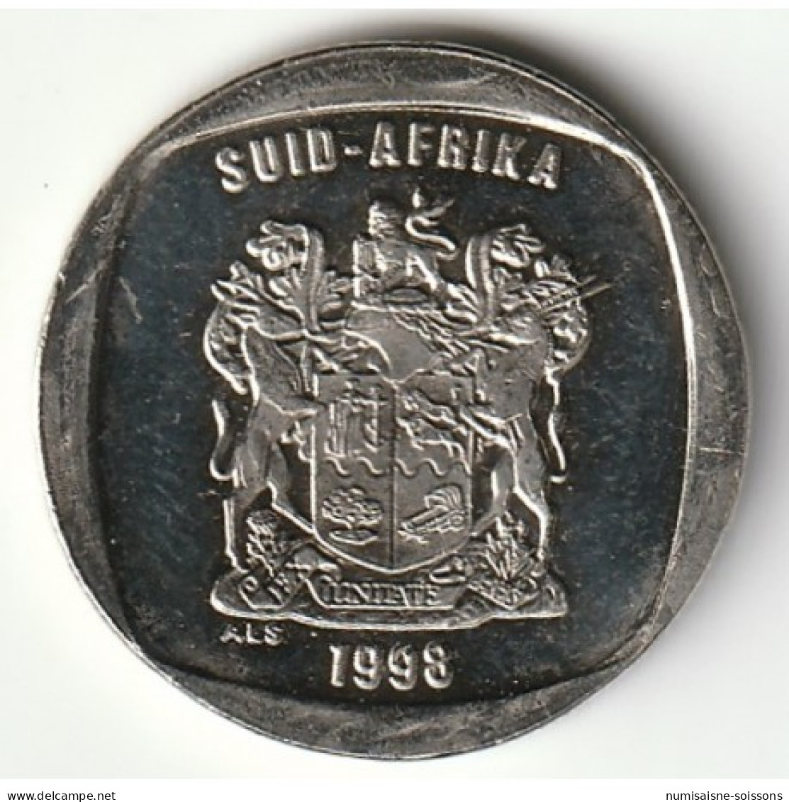 AFRIQUE DU SUD - KM 164 - 1 RAND 1998 - SPL - Afrique Du Sud