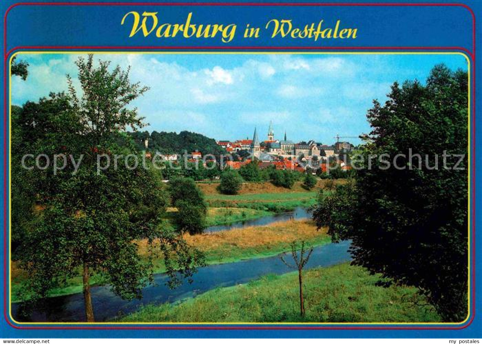 72684214 Warburg Westfalen Stadtblick Warburg - Warburg