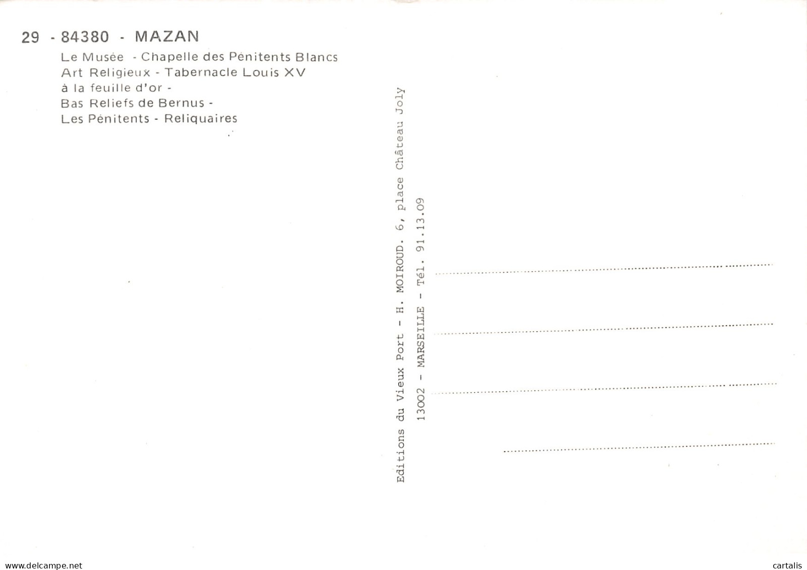 84-MAZAN-N°3793-A/0049 - Mazan