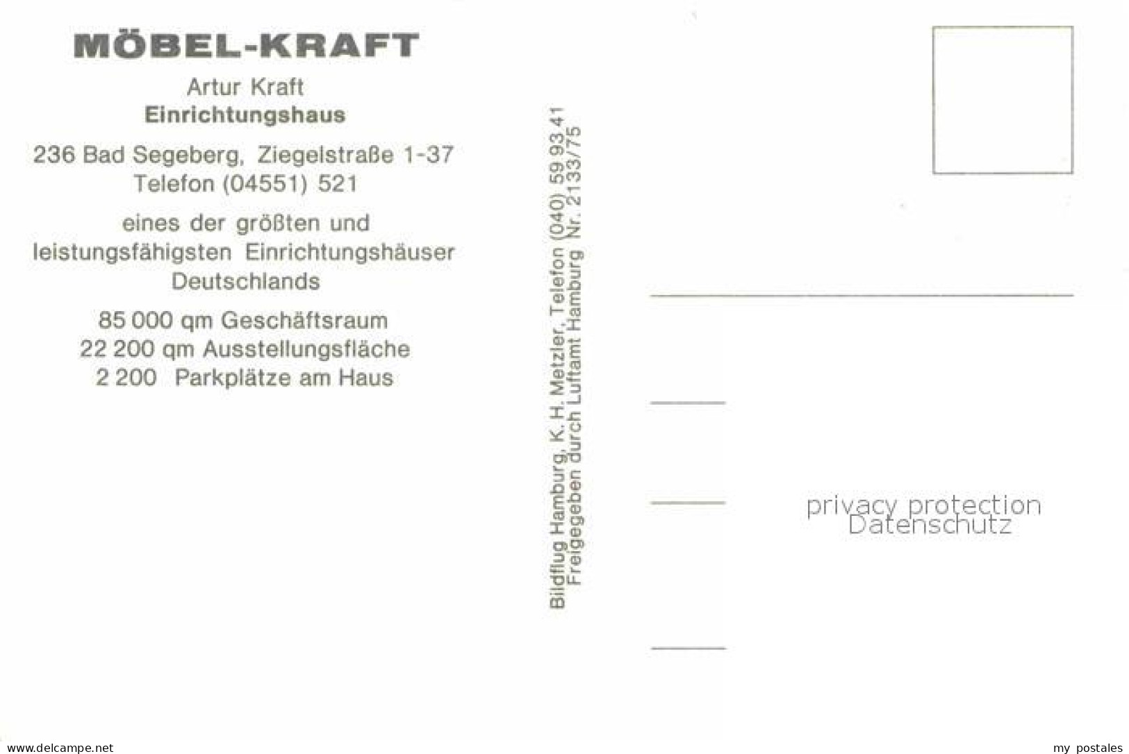 72683156 Bad Segeberg Moebel Kraft Einrichtungshaus Fliegeraufnahme Bad Segeberg - Bad Segeberg