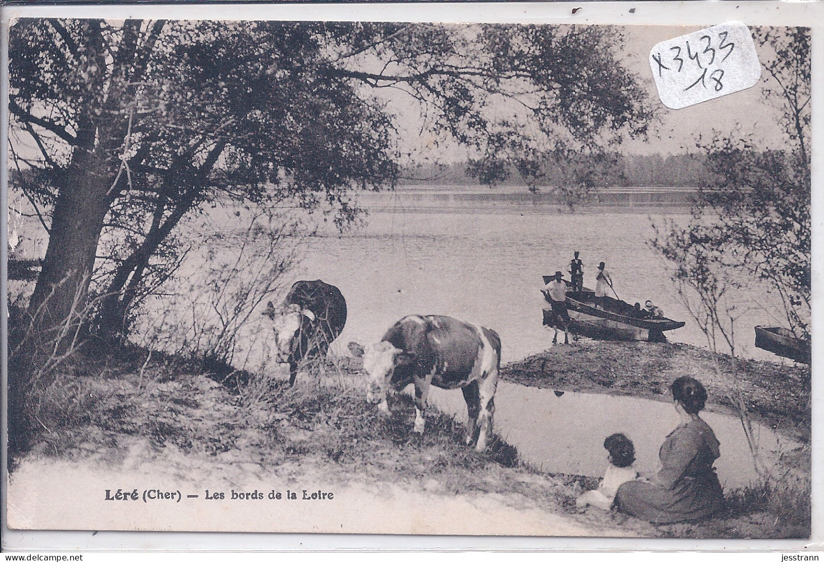 LERE- LES BORDS DE LA LOIRE- LES BOVINS - Lere