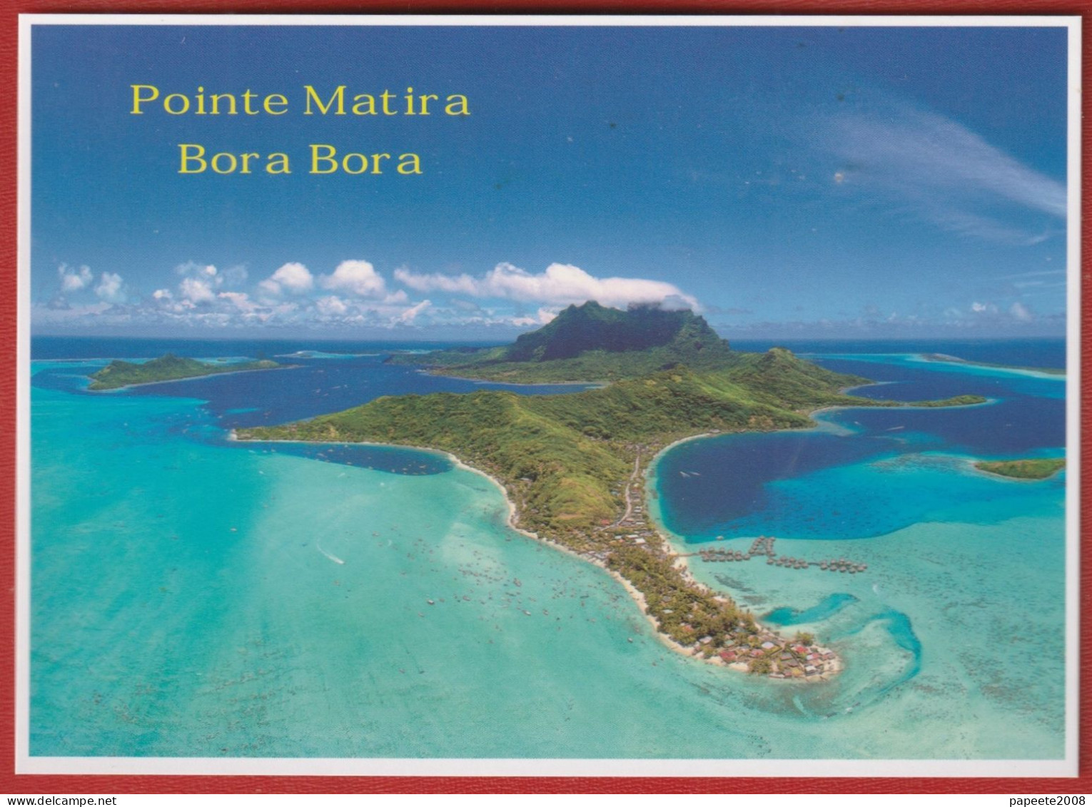 Polynésie Française / Bora Bora - La Pointe Matira - 951 - Tahiti