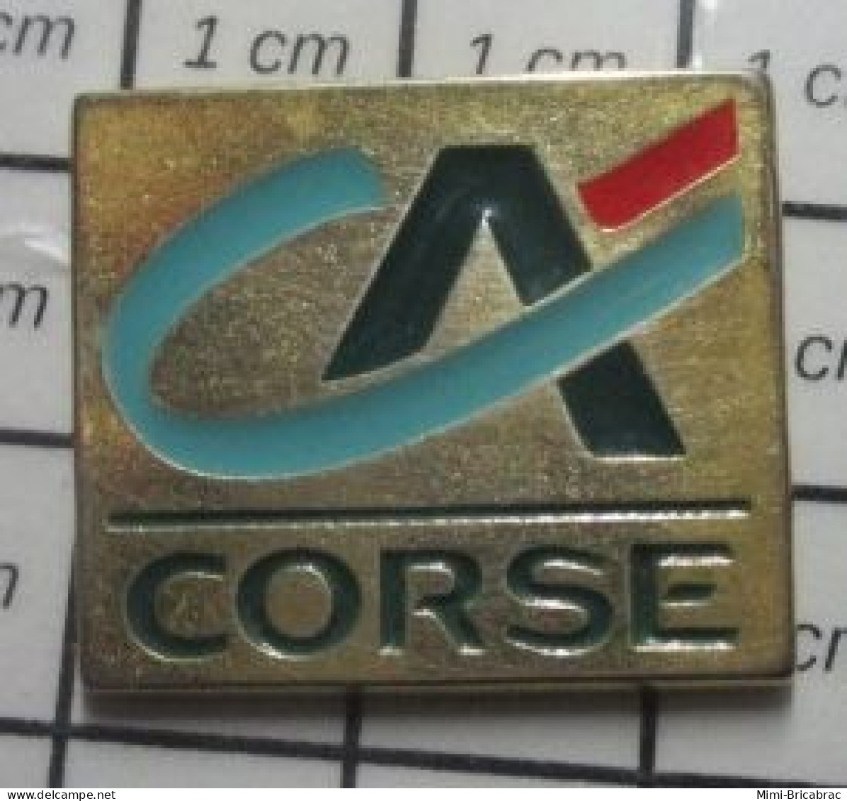 321 Pin's Pins / Beau Et Rare / BANQUES / CREDIT AGRICOLE CORSE - Bancos