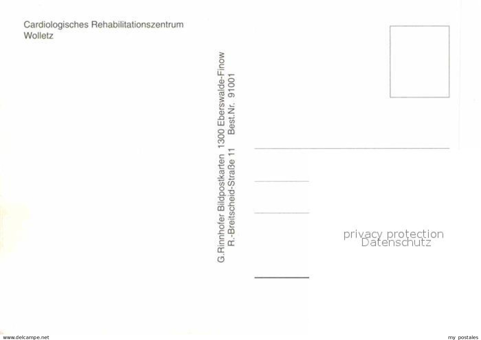 72681473 Wolletz Cardiologisches Rehabilitationszentrum Wolletz - Angermünde