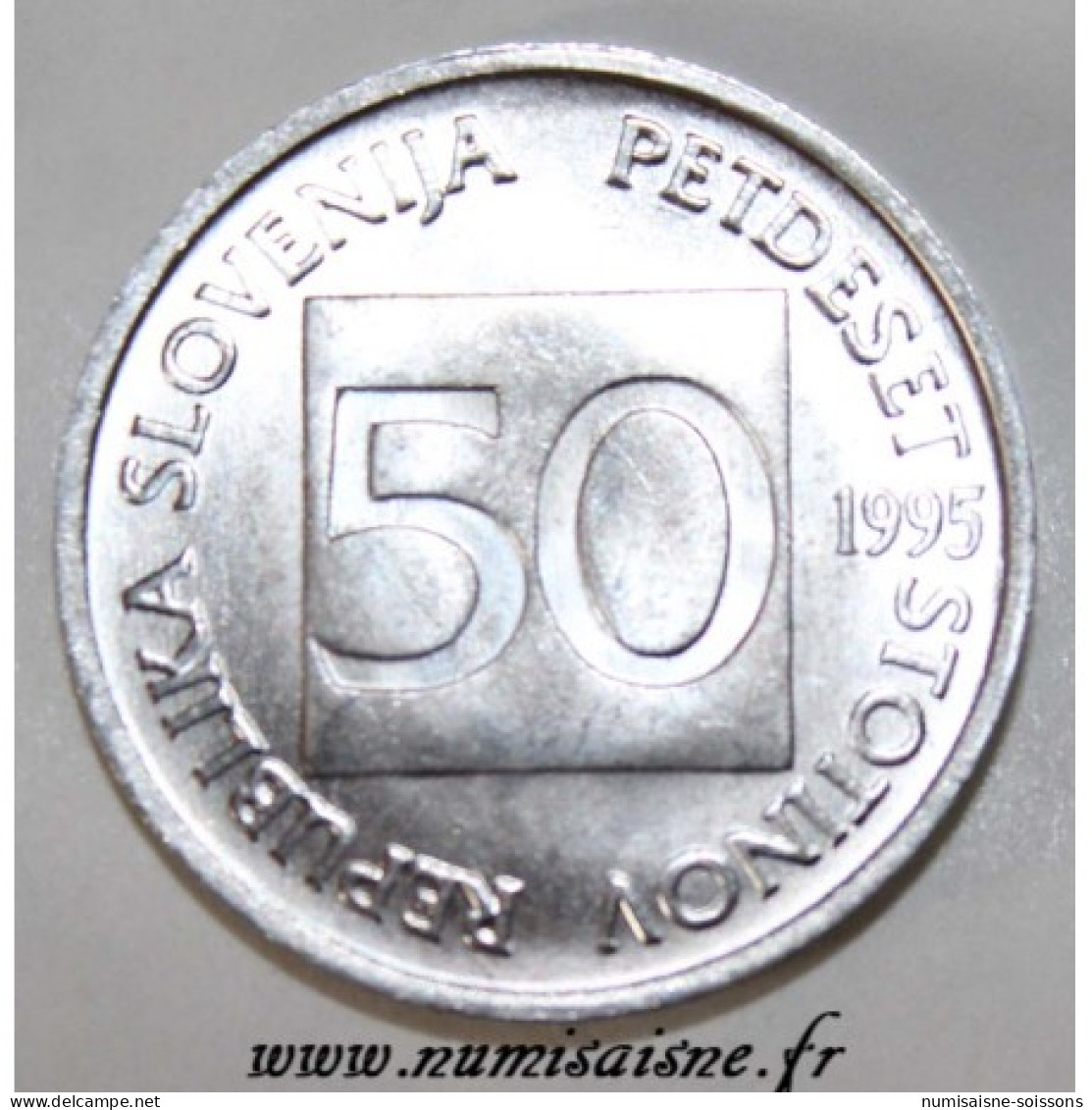 SLOVENIE - KM 3 - 50 STOTINOV 1995 - SPL - Slovénie