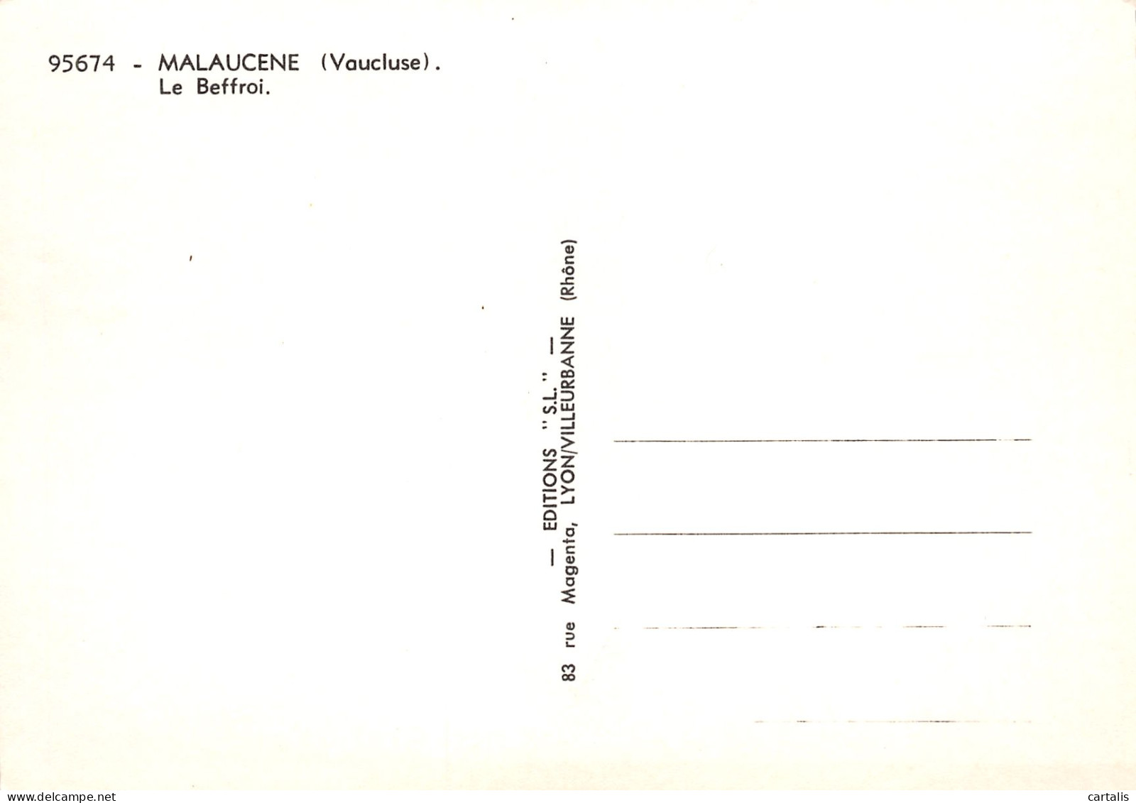 84-MALAUCENE-N°3801-B/0143 - Malaucene