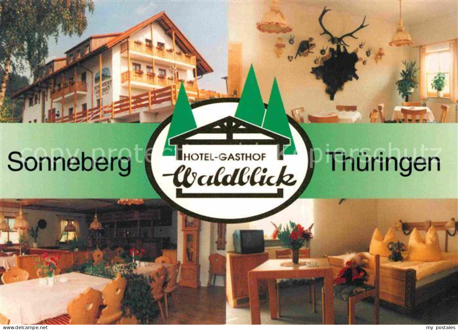 72680078 Sonneberg Thueringen Hotel Gasthaus Waldblick Sonneberg - Sonneberg