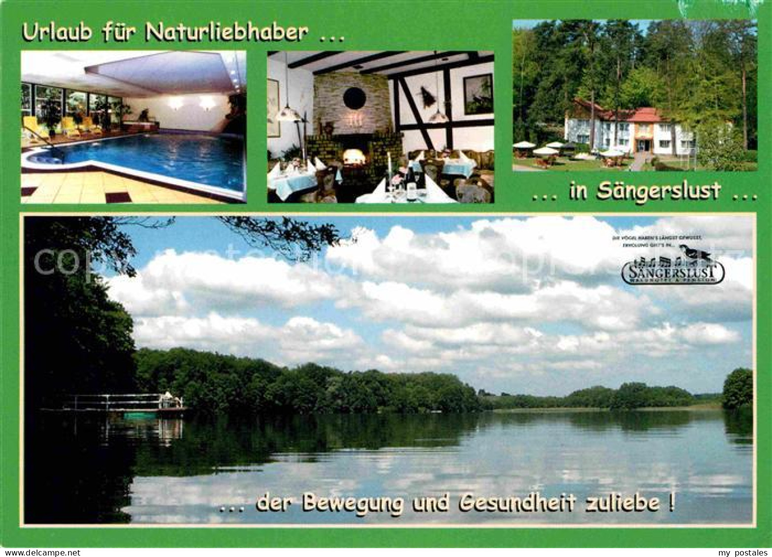 72680070 Lychen Waldhotel Pension Saengerslust Haus Am Zenssee  Lychen - Lychen