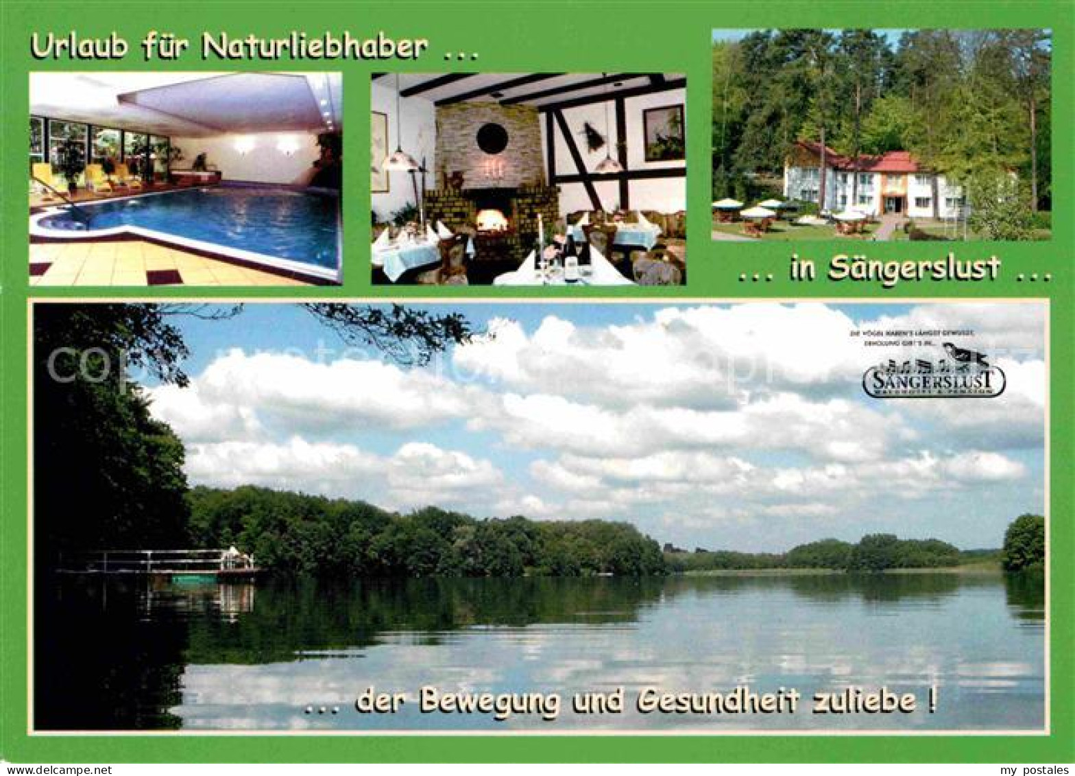 72680054 Lychen Waldhotel Pension Saengerslust Haus Am Zenssee Fam. Hinrichs Lyc - Lychen