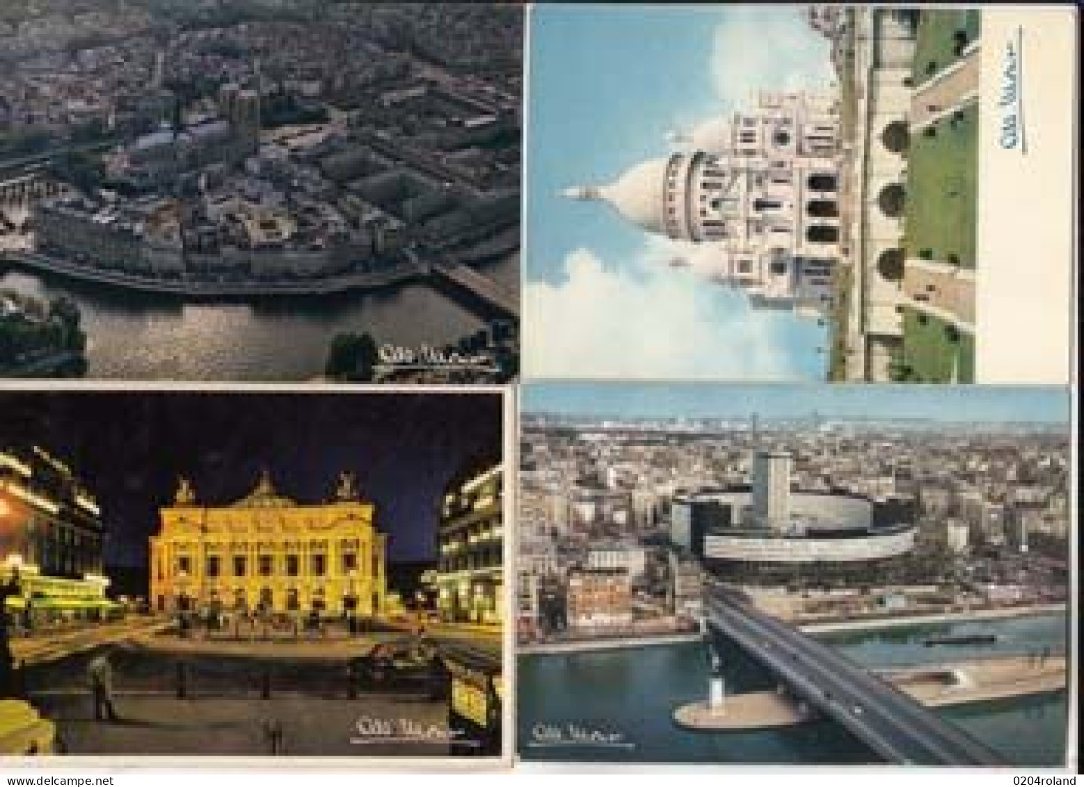 4 Cartes - France Paris D'après Albert Monier : Achat Immédiat - Monier