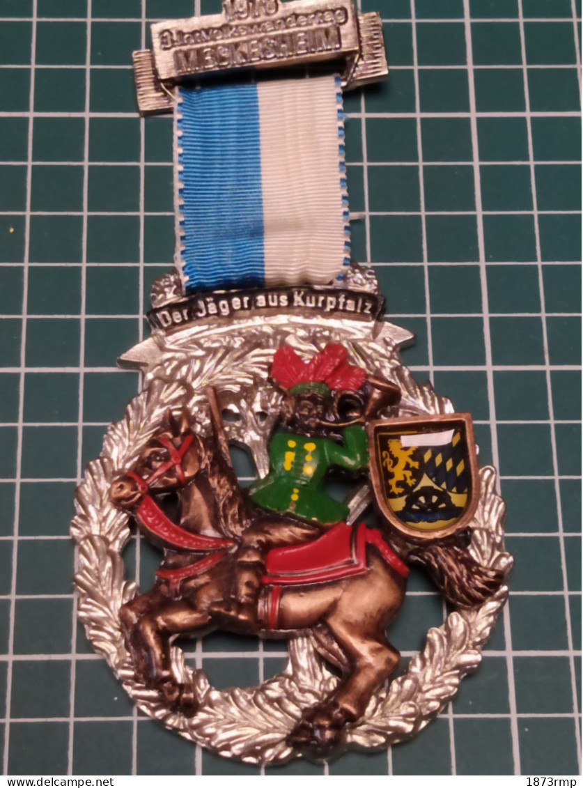 MEDAILLE DE  MARCHE, MECKESHEIM 1978 (25) ALLEMAGNE - Zonder Classificatie