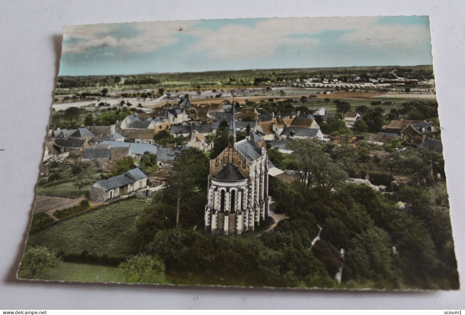 En Avion Au Dessus De ...SEICHES SUR LE LOIR Hameau MATHEFLON LA CHAPELLE - Seiches Sur Le Loir