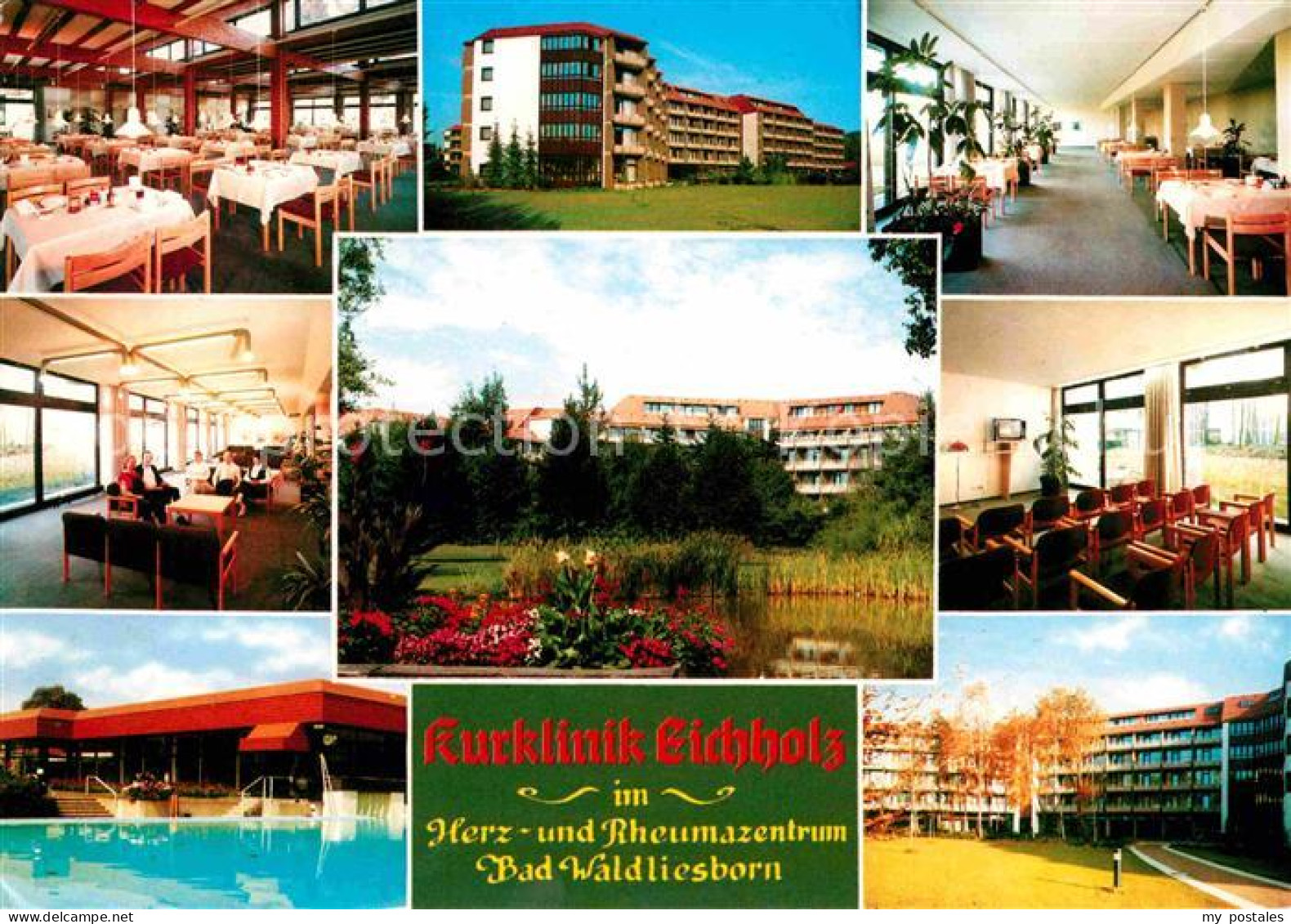 72678550 Bad Waldliesborn Kurklinik Eichholz Herzzentrum Rheumazentrum Bad Waldl - Lippstadt