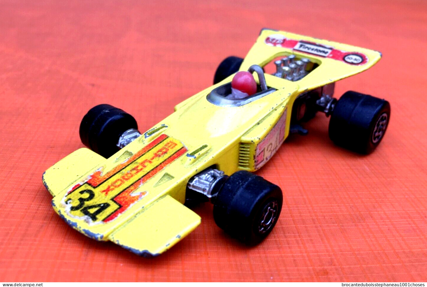 Voiture Miniature  Thunderclap  (1971)  Matchbox K-34  Speed Kings - Matchbox