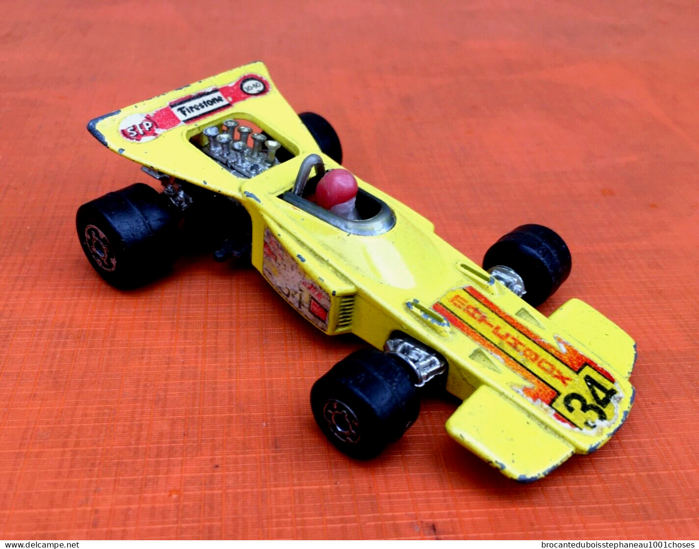 Voiture Miniature  Thunderclap  (1971)  Matchbox K-34  Speed Kings - Matchbox