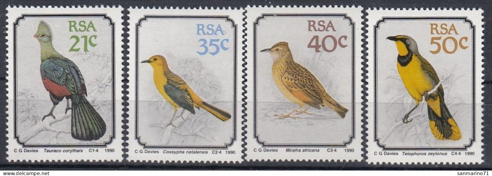 SOUTH AFRICA 800-803,unused (**) Birds - Unused Stamps