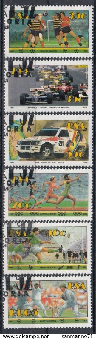 SOUTH AFRICA 839-844,used - Usados