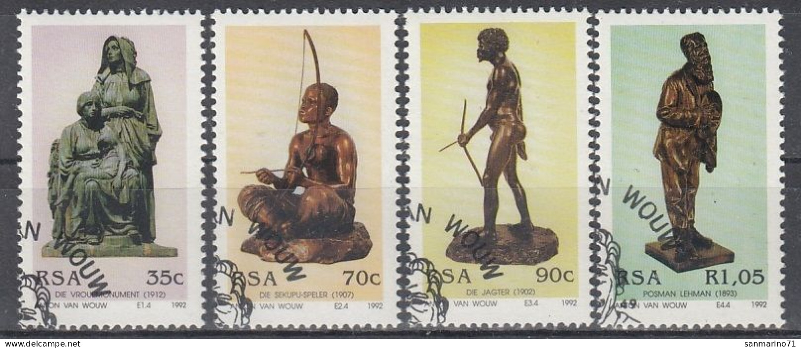 SOUTH AFRICA 855-858,used - Gebruikt