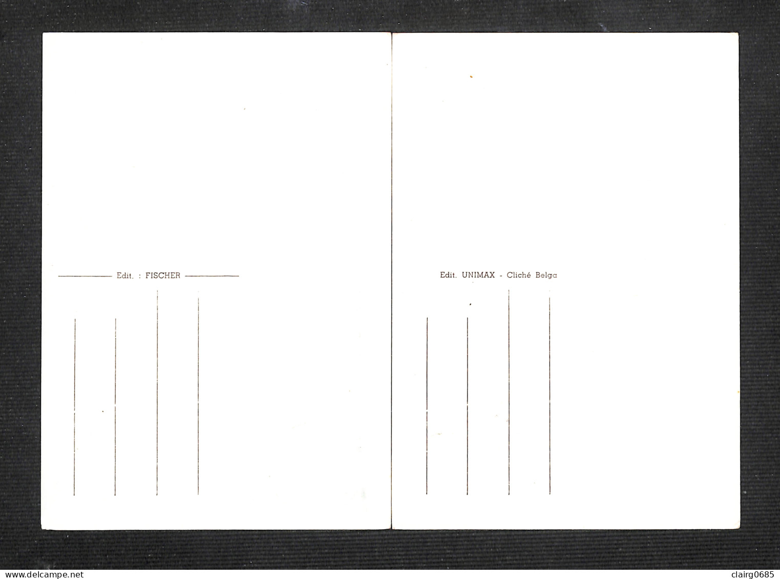 PAYS-BAS - NEDERLAND - 2 Cartes MAXIMUM 1960 - MAILLOL (La Douleur) - Année Des Réfugiés - Maximum Cards