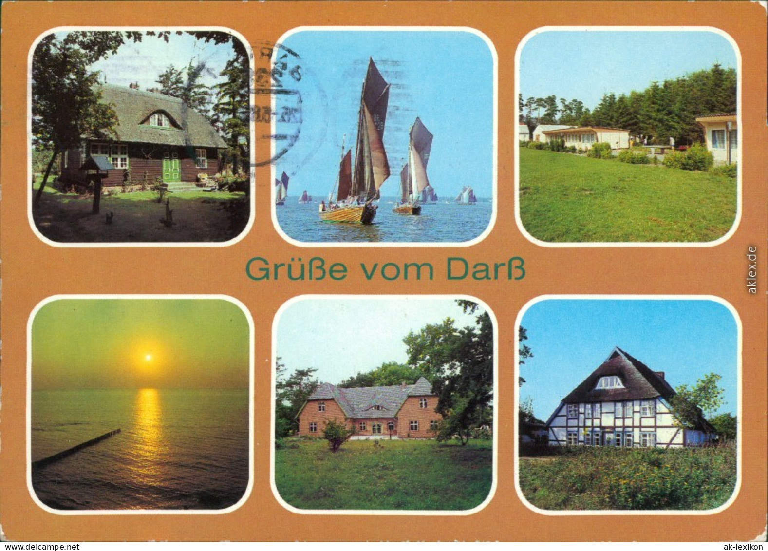 Wieck A. D. Darß Prerow - Forsthaus   Museum, Zeesenbootregatta   1985 - Seebad Prerow