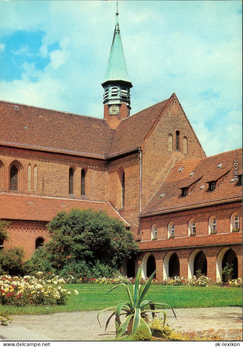 Ansichtskarte Kloster Lehnin Kloster - Innenhof 1983 - Lehnin