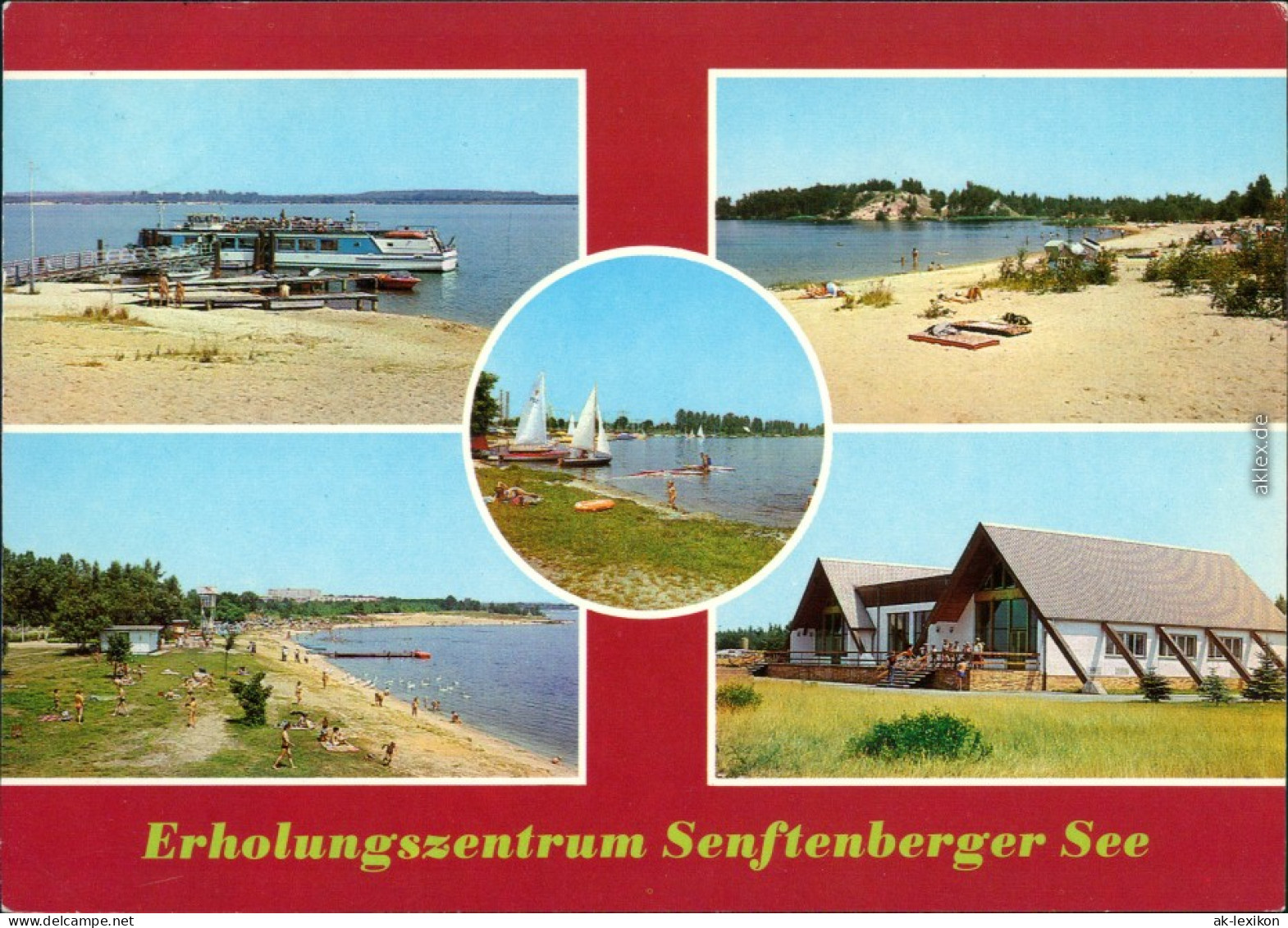 Senftenberg (Niederlausitz) Erholungszentrum Senftenberger See: Strand,   1988 - Senftenberg