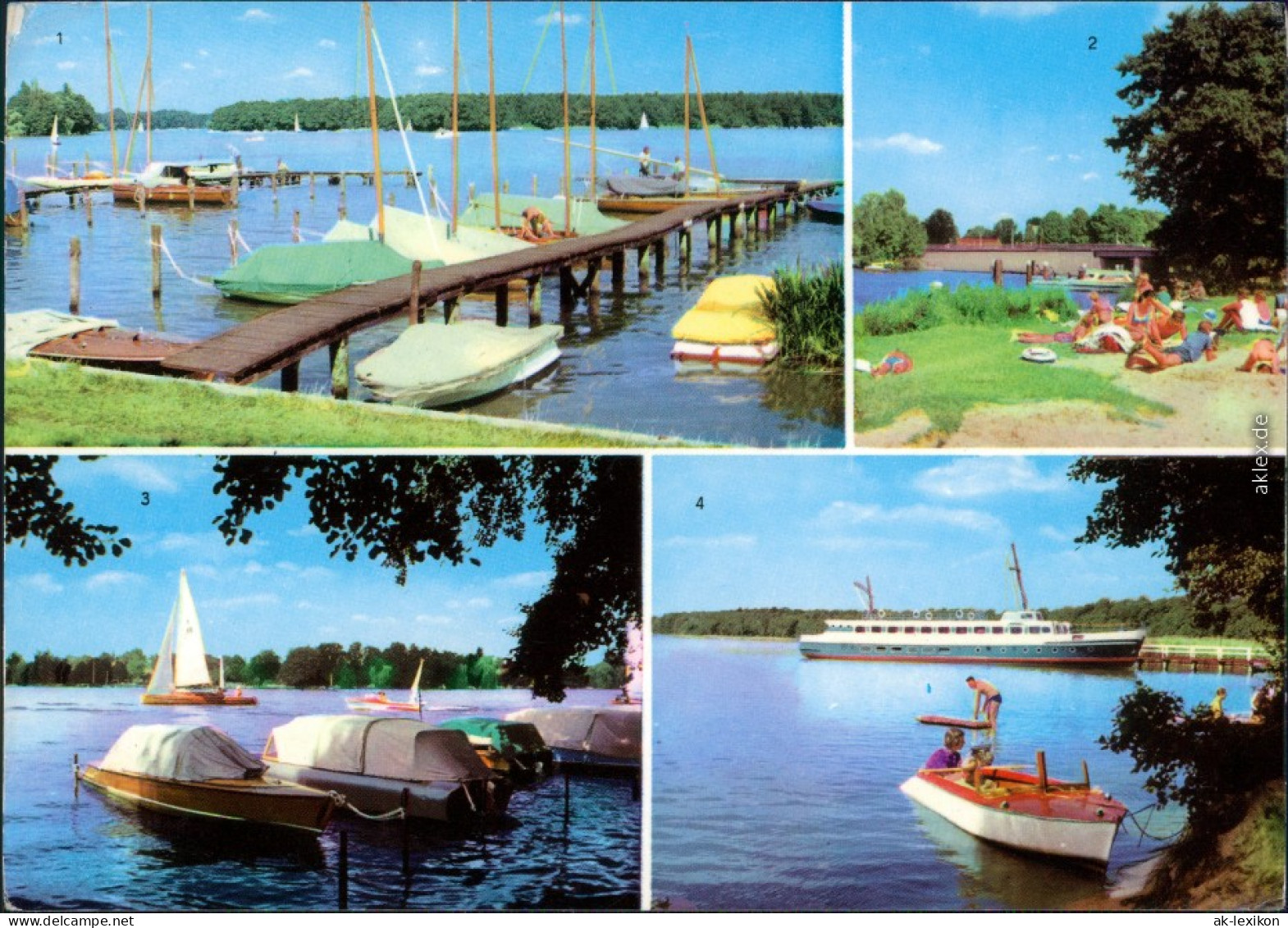 Schmöckwitz-Berlin Seddinsee, Badestelle, Zeuthener See, Krassinsee 1978 - Schmöckwitz