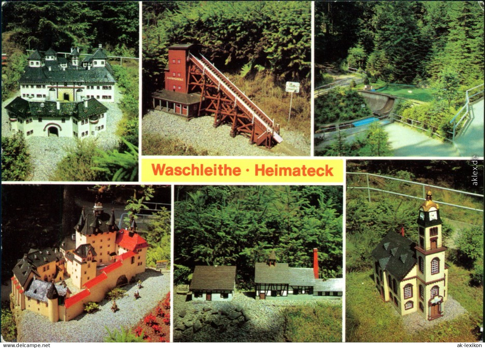 Waschleithe-Grünhain-Beierfeld Augustusburg, Alte Fichtelbergschanze   1984 - Gruenhain