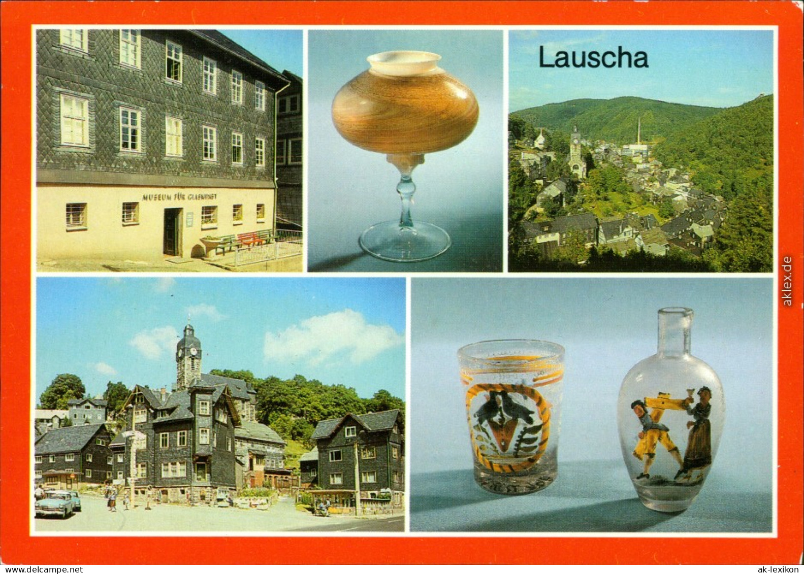 Ansichtskarte Lauscha Museum Für Glaskunst 1986 - Lauscha