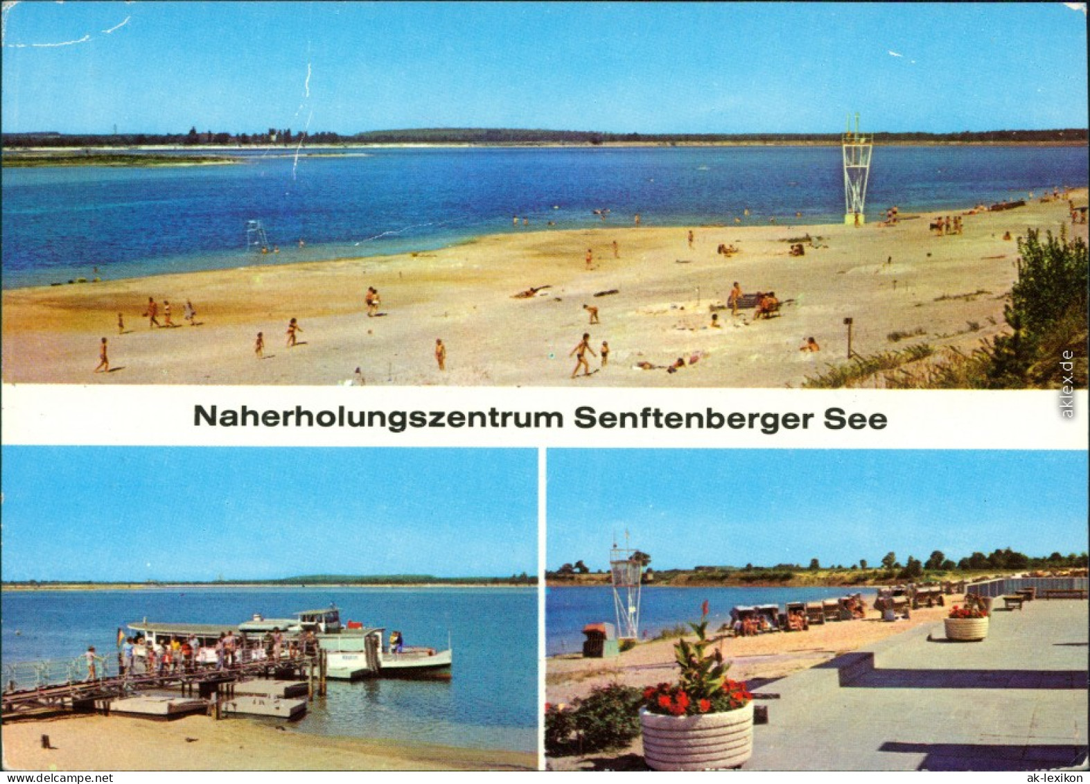 Großkoschen-Senftenberg    Seite  Niederlausitz Beobachtungsturm  1978 - Senftenberg